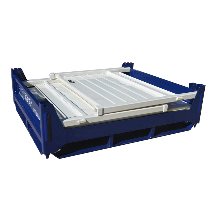 金屬周轉箱在工廠流水線上的應用