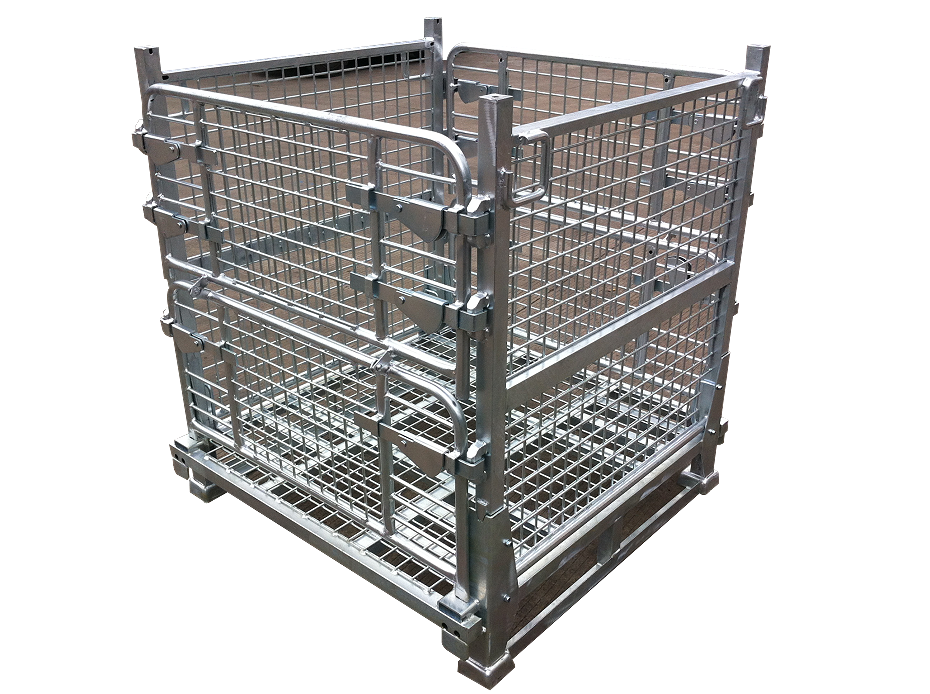 軍工折疊鍍鋅網(wǎng)箱