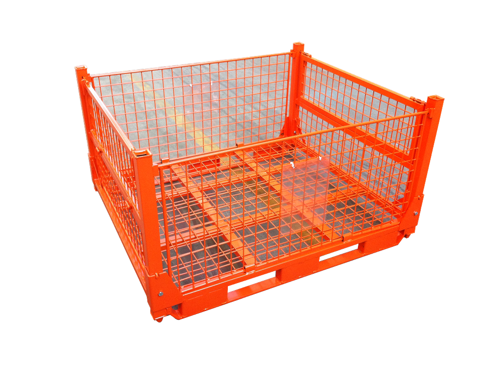 紅色折疊網(wǎng)箱